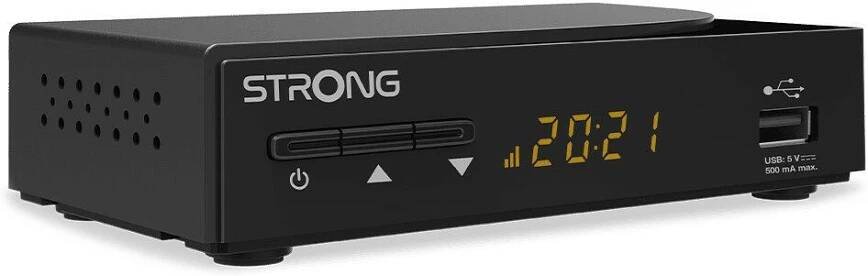 STRONG DVB-C set-top-box SRT 3030/ Full HD/ EPG/ HDMI/ USB/ SCART/ externí adaptér/ černý (SRT3030)