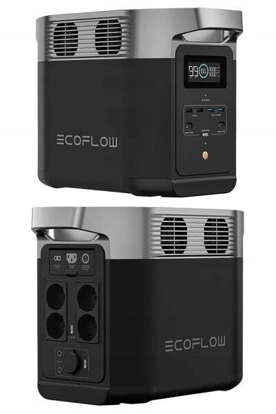 Ecoflow Delta 2 1024 Wh Nouzová aplikace Mobilní domácí elektrárna Komunikace kontrolka displej