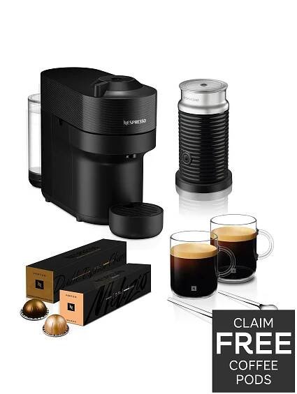 undefined Vertuo Pop Barista Bundle Black