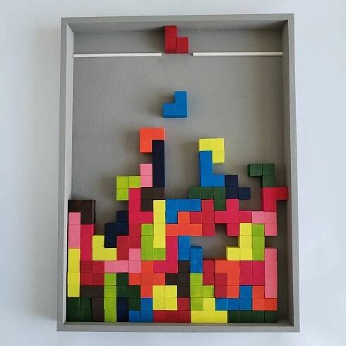 3D tetris