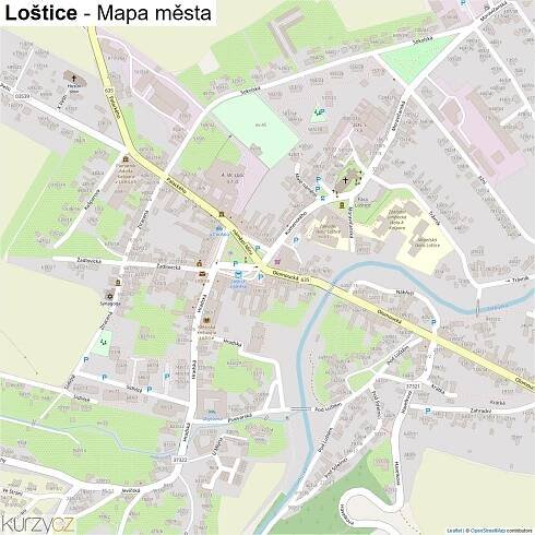 Loštice - mapy | Kurzy.cz