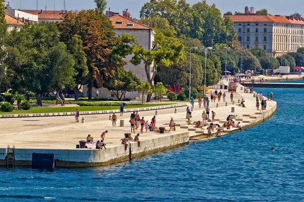 Zadar - koupání