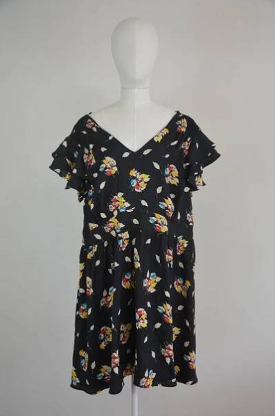 Retro dámské vintage šaty vel.XXL - Dámské oblečení