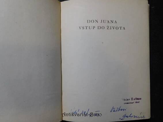 Don Juan : [báseň], 1924