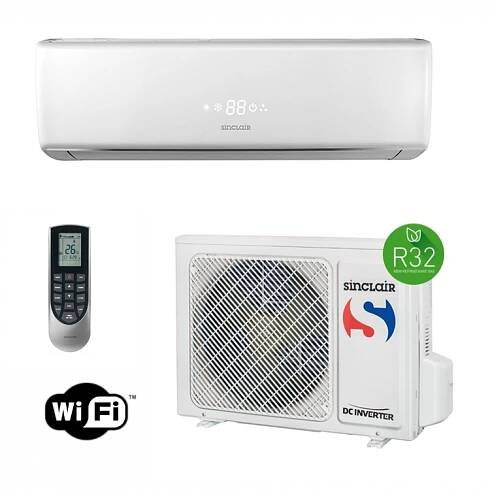 Montáž klimatizace Brno, Břeclav | Sinclair VISION ASH-12BIV WiFi 3,2 kW Nástěnná split