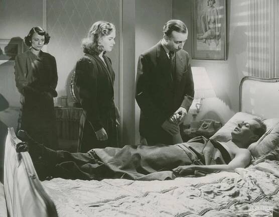 Solveig Lagström, Eva Henning, Hasse Ekman - Banketten - Z filmu