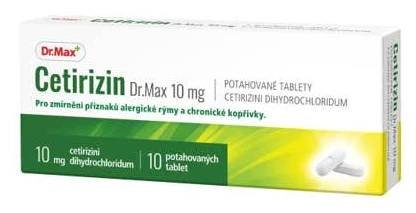 Dr.Max Dr. Max Cetirizin 10 mg 10 tablet