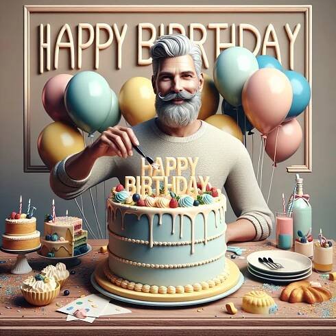 Happy Birthday Uncle.Husband GIF