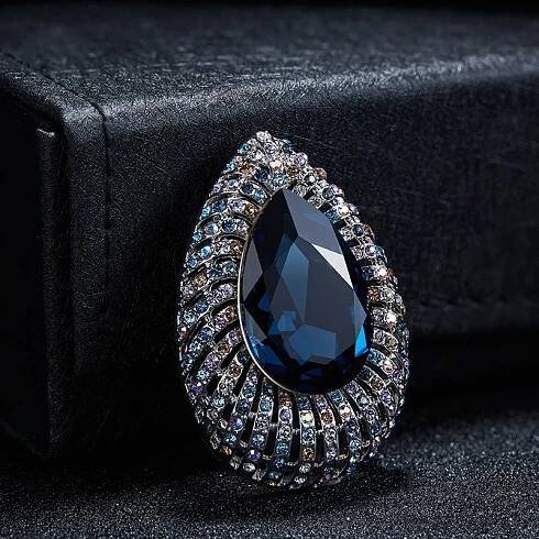 Exkluzivní brož Swarovski Elements Béatrice