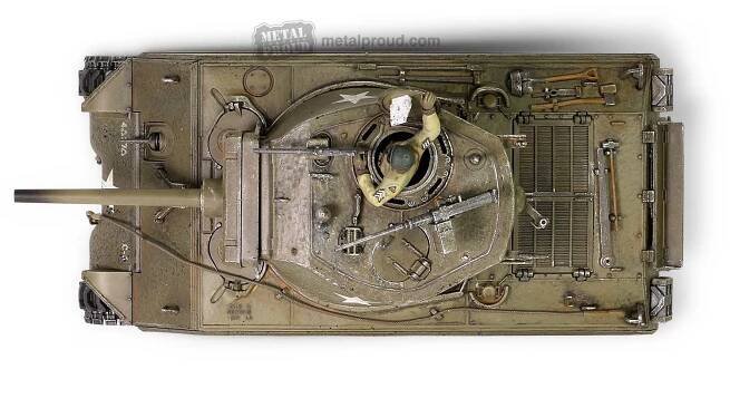 Sherman M4A3E2 75 americký střední tank 1st v Bastogne prosinec 1944 | Modelsnavigator.com