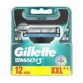 Německé Gillette Mach3 náhradní břity 12ks