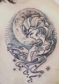 Tetování zvěrokruhu Panny: náčrtky souhvězdí pro muže a dívky. Tetování na paži, krku, rameni, hrudníku a dalších částech
