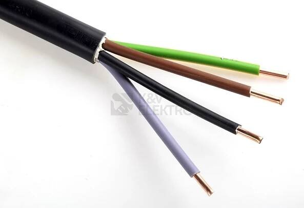 kabel CYKY B 4x10mm2, J 5x4mm2 po metrech - Most