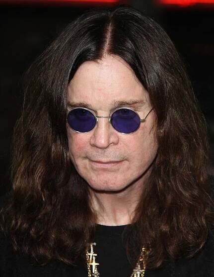 Close-up portrait of Ozzy Osbourne.