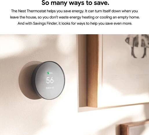 Smart programovatelný Wifi termostat otevřený box Google Nest