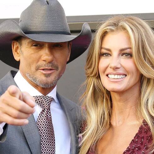 Tim McGraw and Faith Hill's picture-perfect backyard patio is the ideal place to extend your evening outside