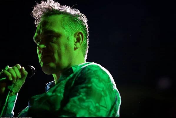 Morrissey's Electrifying Performance with the Microphone