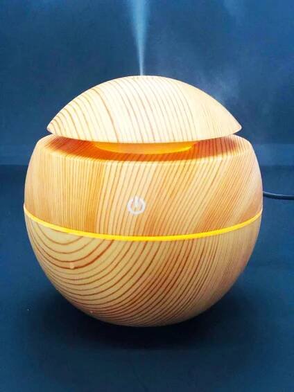 USB AROMA DIFFUSER WOOD EFFECT