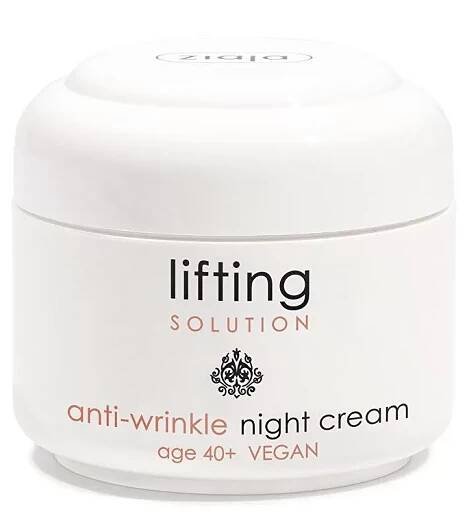 Ziaja Lifting Solution noční krém proti vráskám 50 ml