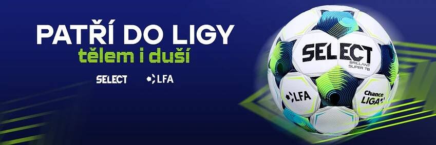 Fotbalový míč Select FB Brillant Super TB CZ Chance Liga 2025/26, velikost 5,