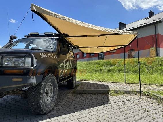 Markýza Fox HD 180° na straně řidiče 2,5 m
