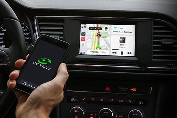 Coyote app navegación