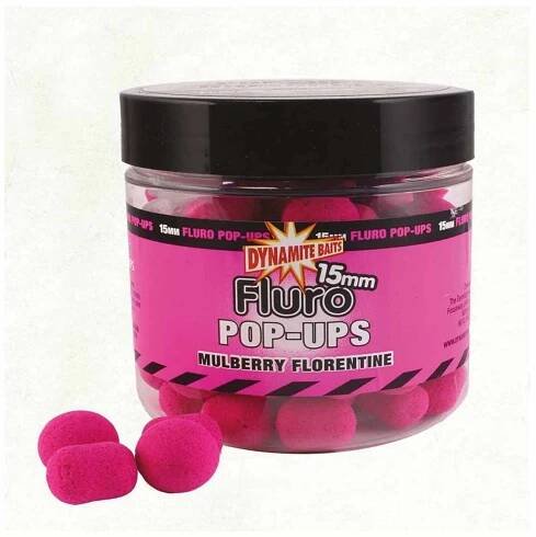 Dynamite Baits Pop-Ups Fluro Mulberry Florentine 15mm