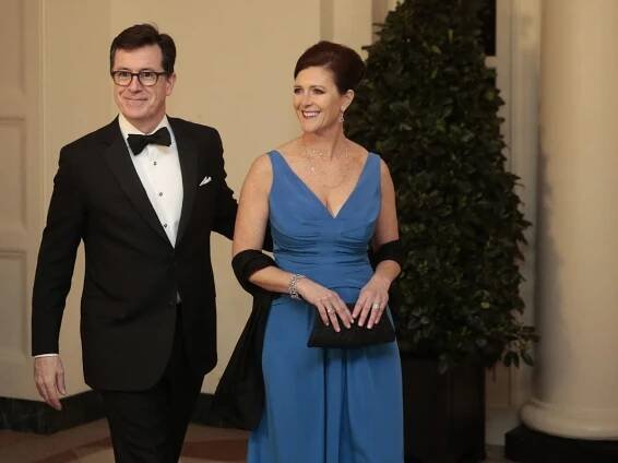 Stephen Colbert's Story About Meeting His Wife Makes Every Other Man on Earth Look Terrible