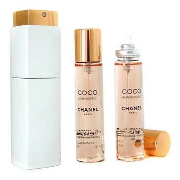 Chanel Coco Mademoiselle toaletní voda dámská 3x20 ml twist plnitelný twist set - Kosmetický svět