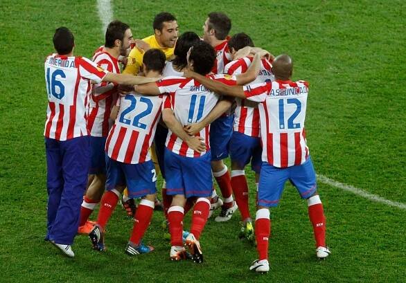 FOTO To byl Falcaův večer! Atlético slaví triumf v Evropské lize