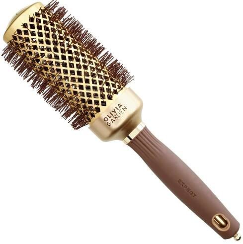 Olivia Garden Expert BlowOut Shine Gold kartáč na vlasy 45 mm