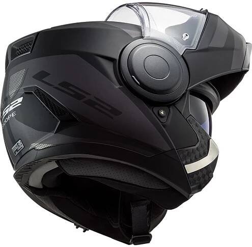 Vyklápěcí přilba LS2 FF902 Scope Axis černo/titanová