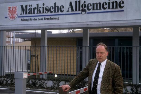 Alexander Gauland, heute AfD-Mitglied, früher Herausgeber der Märkischen Allgemeinen Zeitung