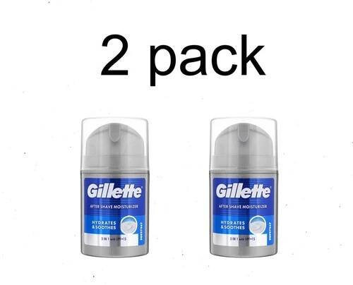 2 x GILLETTE FUSION PROGLIDE 3V1 balzám po holení 50 ml / 1,7 fl oz
