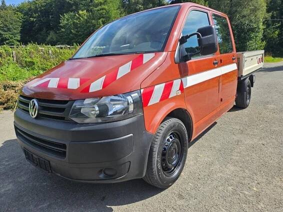 Volkswagen T5 Pritsche Doka AHK Klima - Volkswagen T5: Doka
