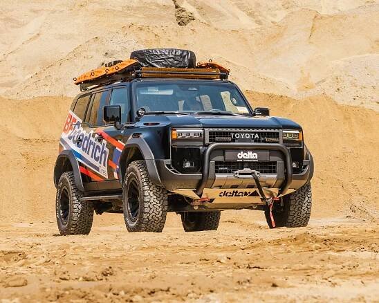 Toyota Land Cruiser v úpravě delta4×4: Offroad speciál do extrémního terénu