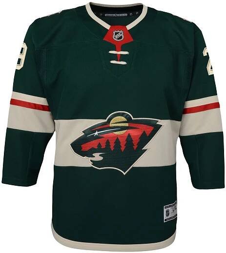 Minnesota Wild dětský hokejový dres Replica Home black