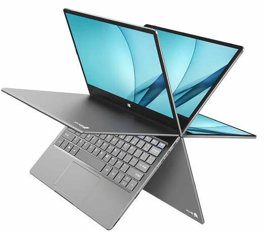 Notebook BMAX Y11, 360 stupňů, 11.6 palcový notebook Intel Gemini Lake N4120, grafický procesor UHD 600, 8 GB, LPDDR4 RAM, 256 GB, SSD ROM