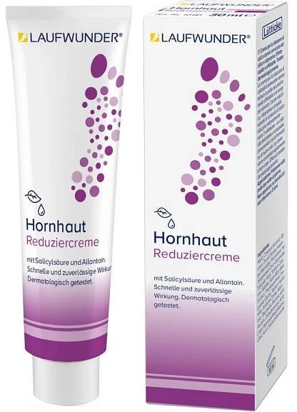 10181 LAUFWUNDER Hornhaut reduziercreme Krém proti rohovatění kůže 30ml