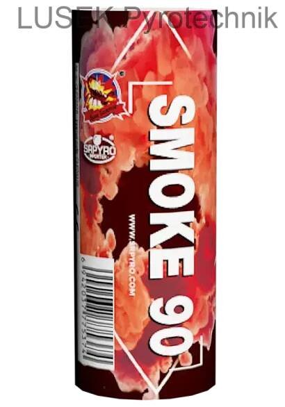 Dýmovnice SMOKE 90 - červená