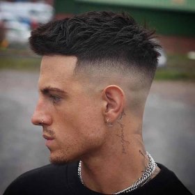 The low skin fade is definitely a favorite among women this year. This caesar cut looks good on any occasion. You'll fall in love with all the hairstyles on our page! // Photo Credit: @cal_newsome on Instagram Undercut, Men Fade Haircut Short, Mens High Fade Haircut, Mens Haircuts Fade, Low Skin Fade Haircut, Mens Haircuts Short Hair, High Skin Fade Haircut, High Fade Haircut, Mens Hairstyles Thick Hair