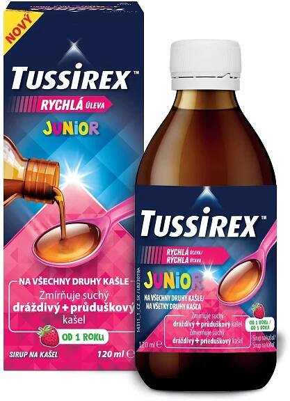 Tussirex Junior sirup 120 ml