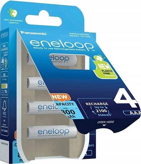 Panasonic Eneloop AAA 4ks 4MCCE/4BE
