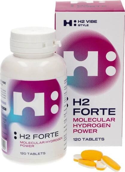 H2 Forte 60 tablet v blistru Molekulární vodík