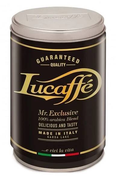 Lucaffé Mr. Exclusive 100% Arabica mletá káva 250 g