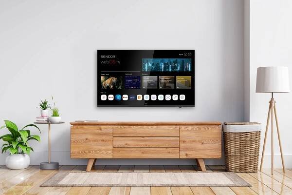 Televize 43" Sencor SLE 43US850TCSB