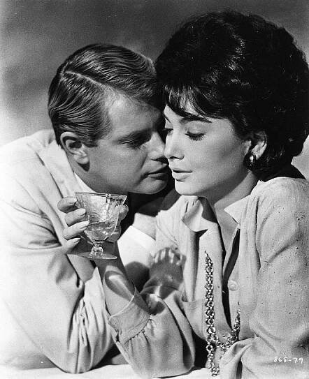 Římské dobrodružství - Z filmu - Troy Donahue, Suzanne Pleshette