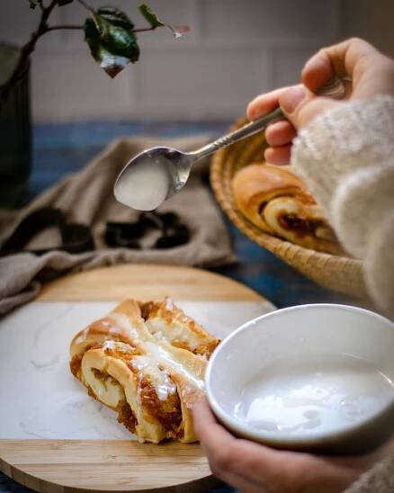 Jablkové žemličky ''Franzbrötchen' z Hamburgu - recepis.sk - denne nové recepty pre celú rodinu