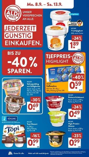 Leták Aldi Süd Prospekt, Německo - strana 8