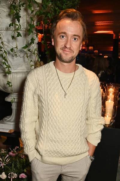 closeup of him at an event